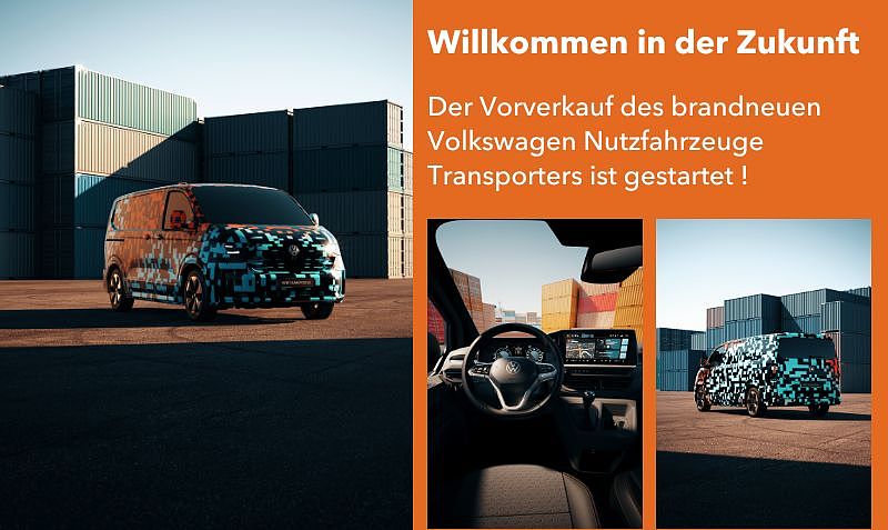 Der neue Volkswagen Nutzfahrzeuge Transporter
